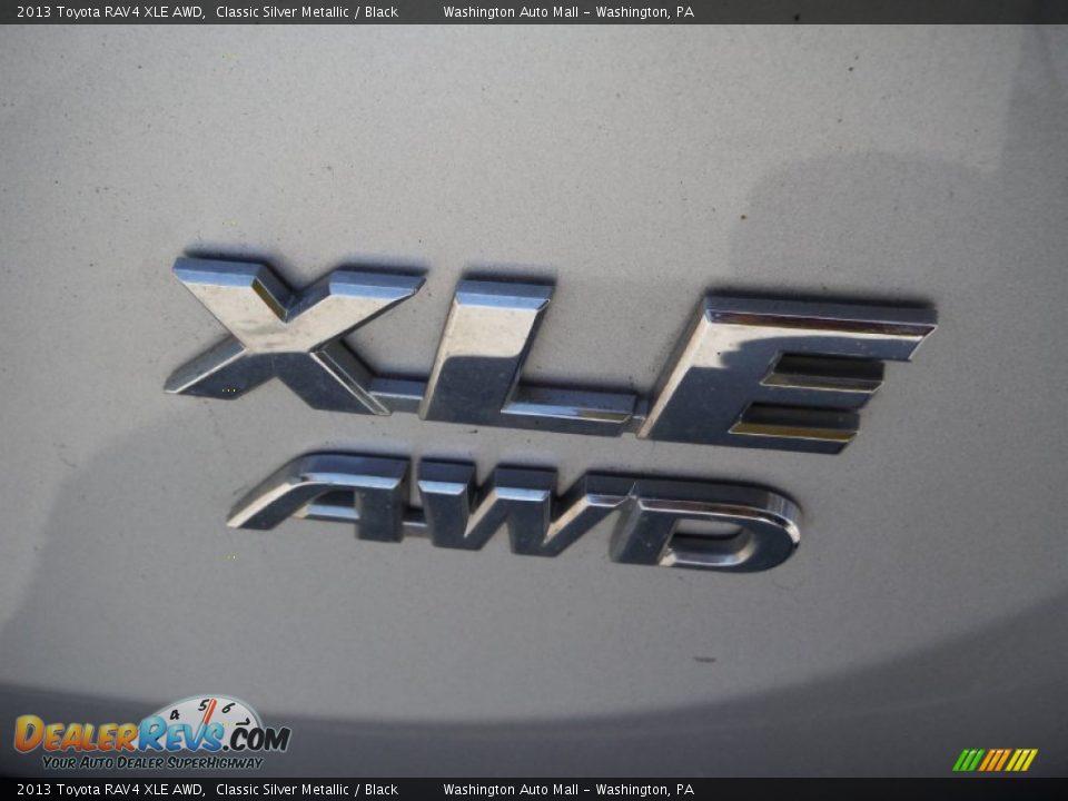 2013 Toyota RAV4 XLE AWD Classic Silver Metallic / Black Photo #9
