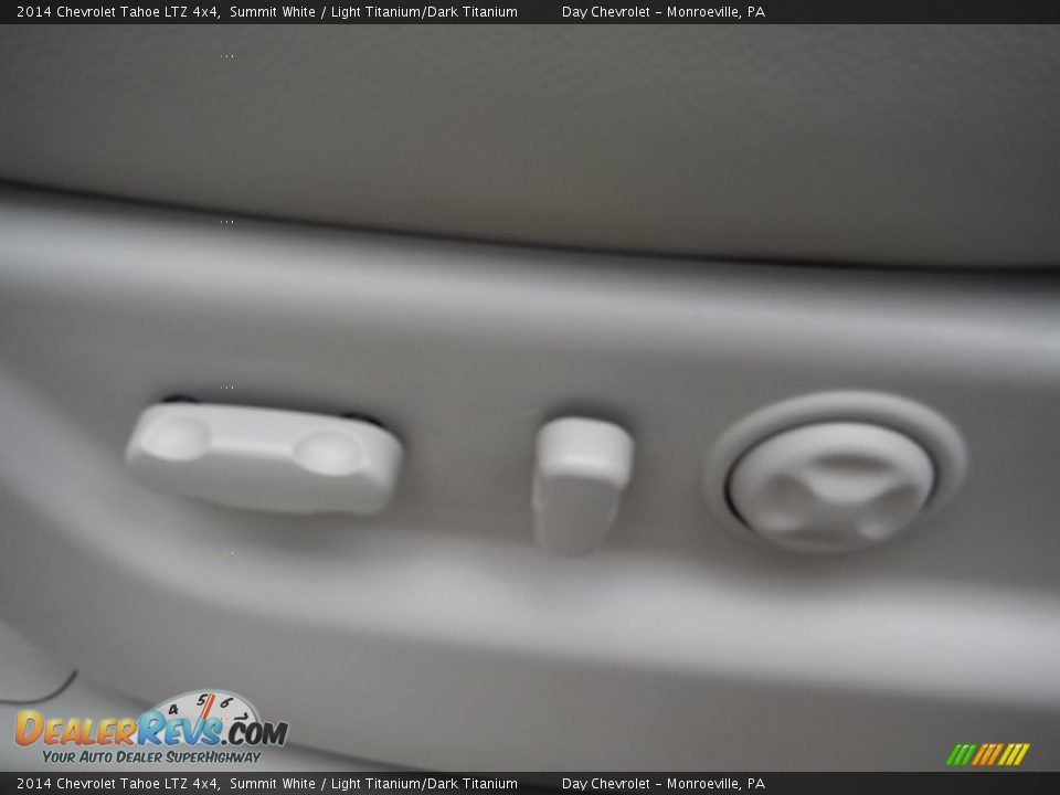 2014 Chevrolet Tahoe LTZ 4x4 Summit White / Light Titanium/Dark Titanium Photo #21