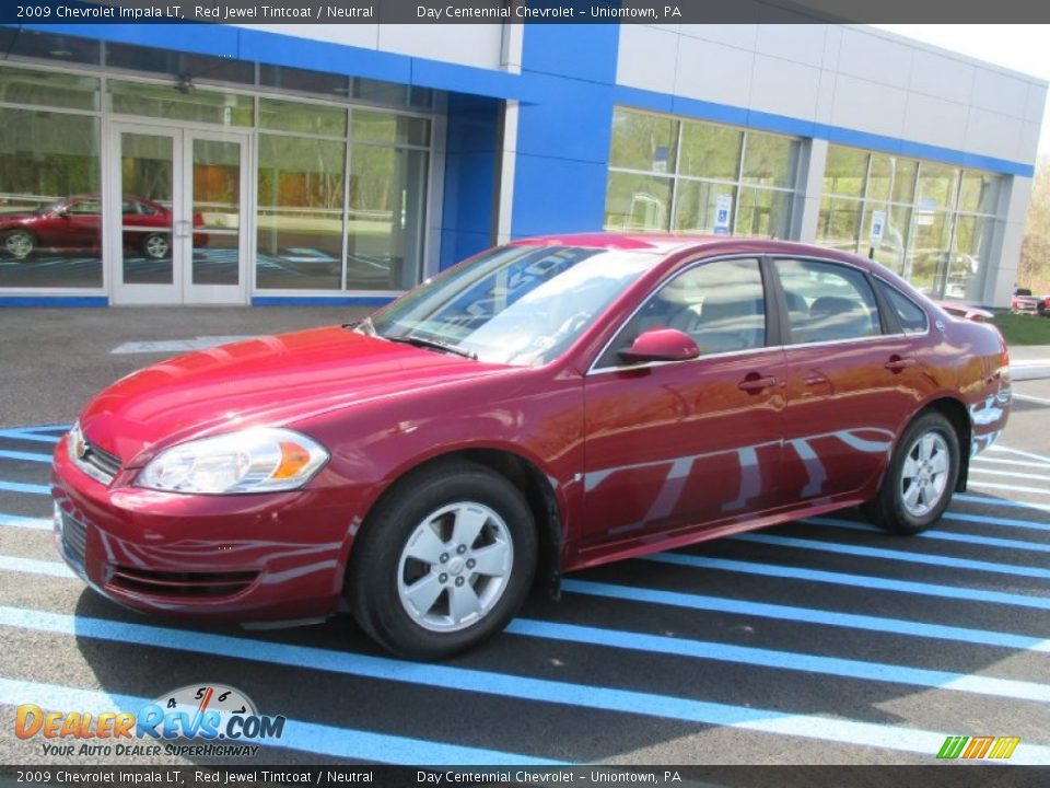 2009 Chevrolet Impala LT Red Jewel Tintcoat / Neutral Photo #1