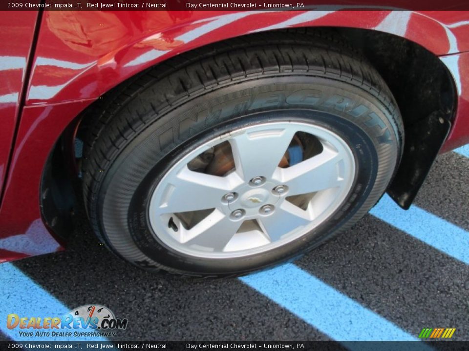 2009 Chevrolet Impala LT Red Jewel Tintcoat / Neutral Photo #3