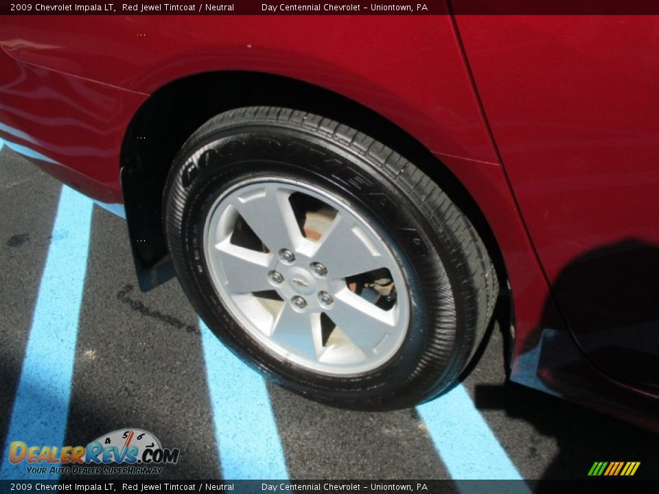 2009 Chevrolet Impala LT Red Jewel Tintcoat / Neutral Photo #8