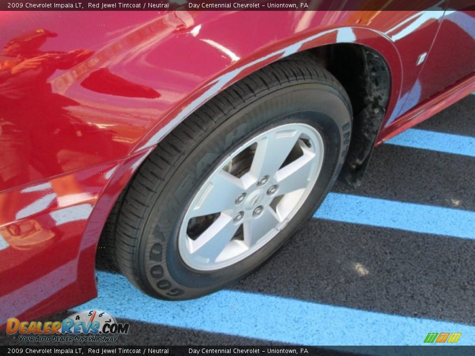 2009 Chevrolet Impala LT Red Jewel Tintcoat / Neutral Photo #14