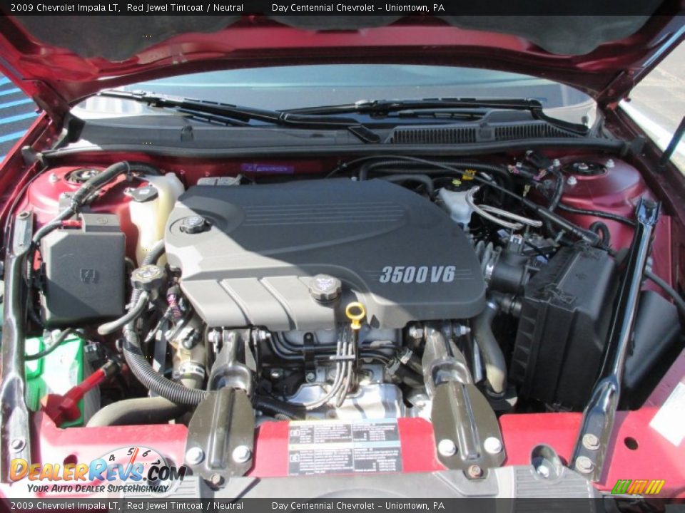 2009 Chevrolet Impala LT Red Jewel Tintcoat / Neutral Photo #16