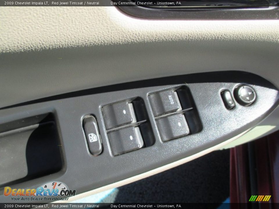 2009 Chevrolet Impala LT Red Jewel Tintcoat / Neutral Photo #18