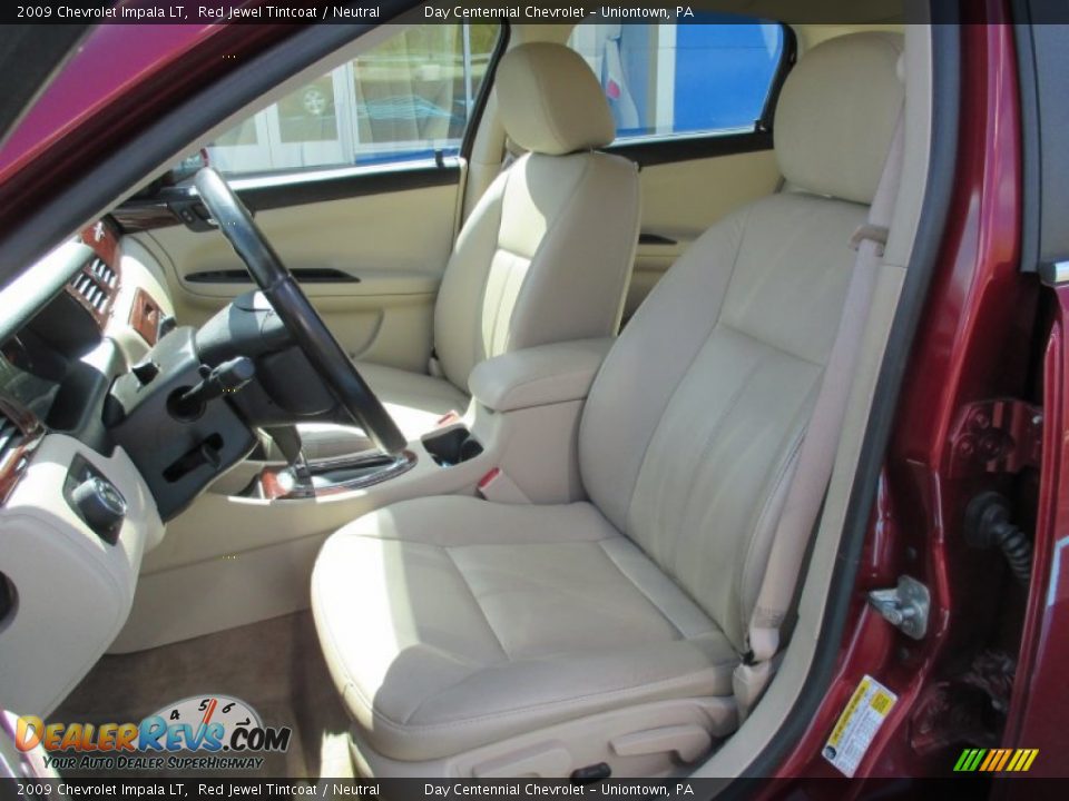 2009 Chevrolet Impala LT Red Jewel Tintcoat / Neutral Photo #19
