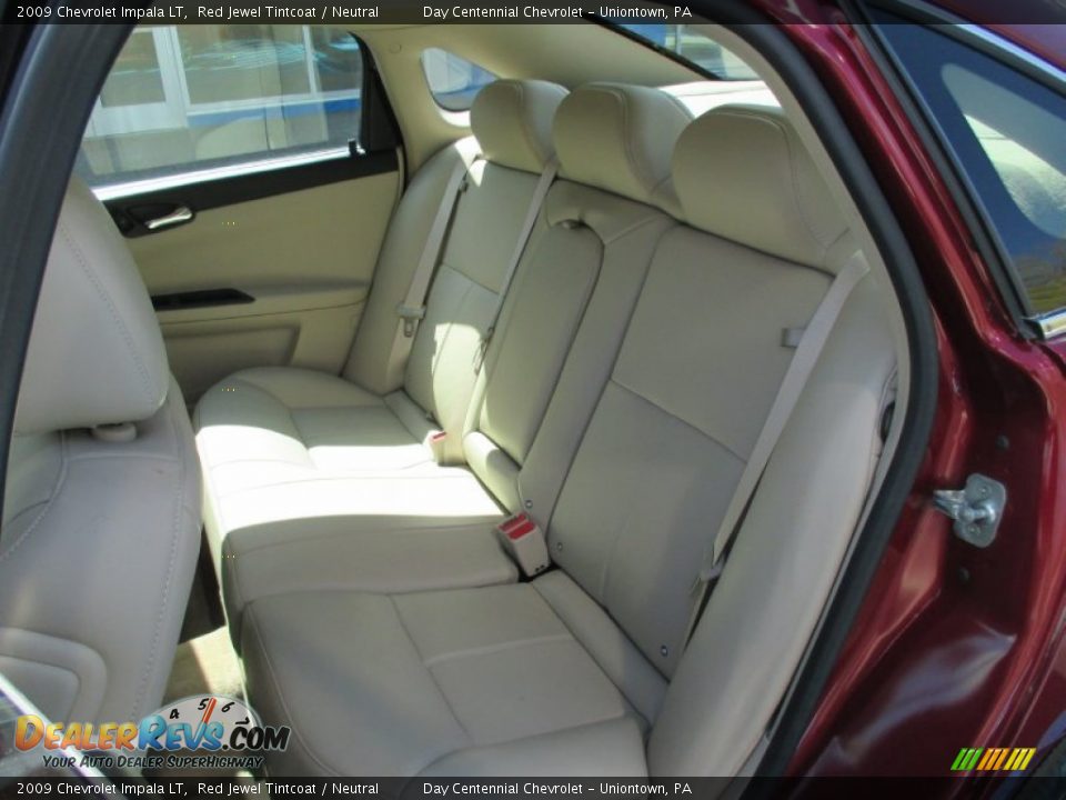 2009 Chevrolet Impala LT Red Jewel Tintcoat / Neutral Photo #20