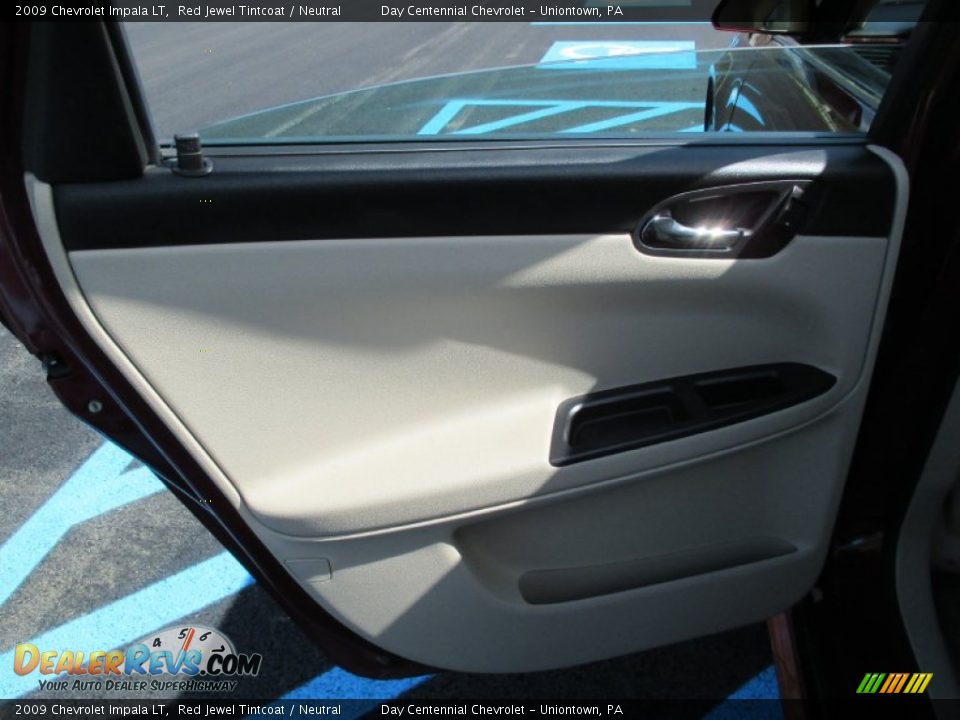 2009 Chevrolet Impala LT Red Jewel Tintcoat / Neutral Photo #21