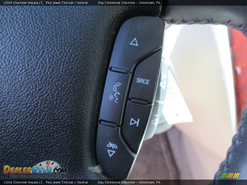 2009 Chevrolet Impala LT Red Jewel Tintcoat / Neutral Photo #27