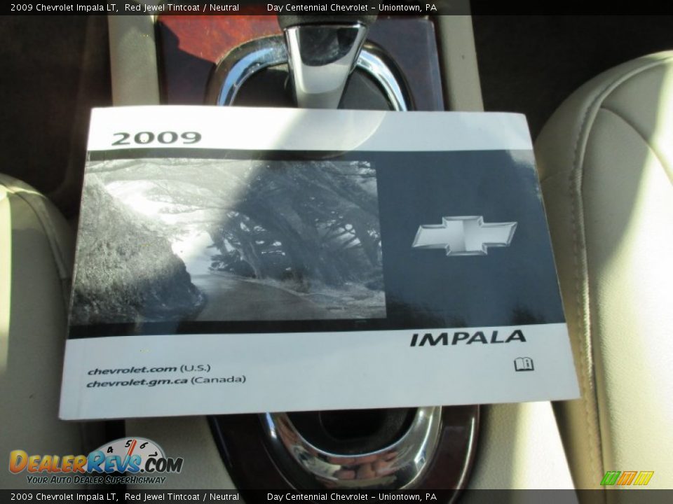 2009 Chevrolet Impala LT Red Jewel Tintcoat / Neutral Photo #29