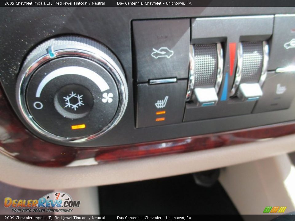 2009 Chevrolet Impala LT Red Jewel Tintcoat / Neutral Photo #31