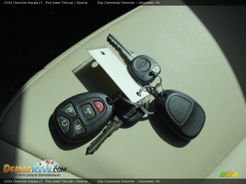 2009 Chevrolet Impala LT Red Jewel Tintcoat / Neutral Photo #34