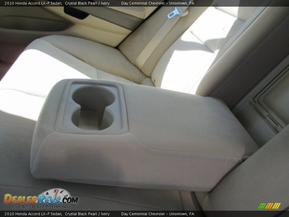 2010 Honda Accord LX-P Sedan Crystal Black Pearl / Ivory Photo #24
