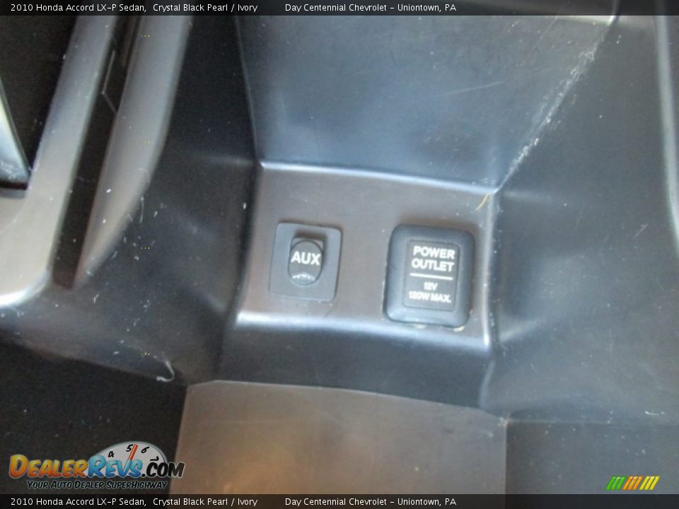 2010 Honda Accord LX-P Sedan Crystal Black Pearl / Ivory Photo #27