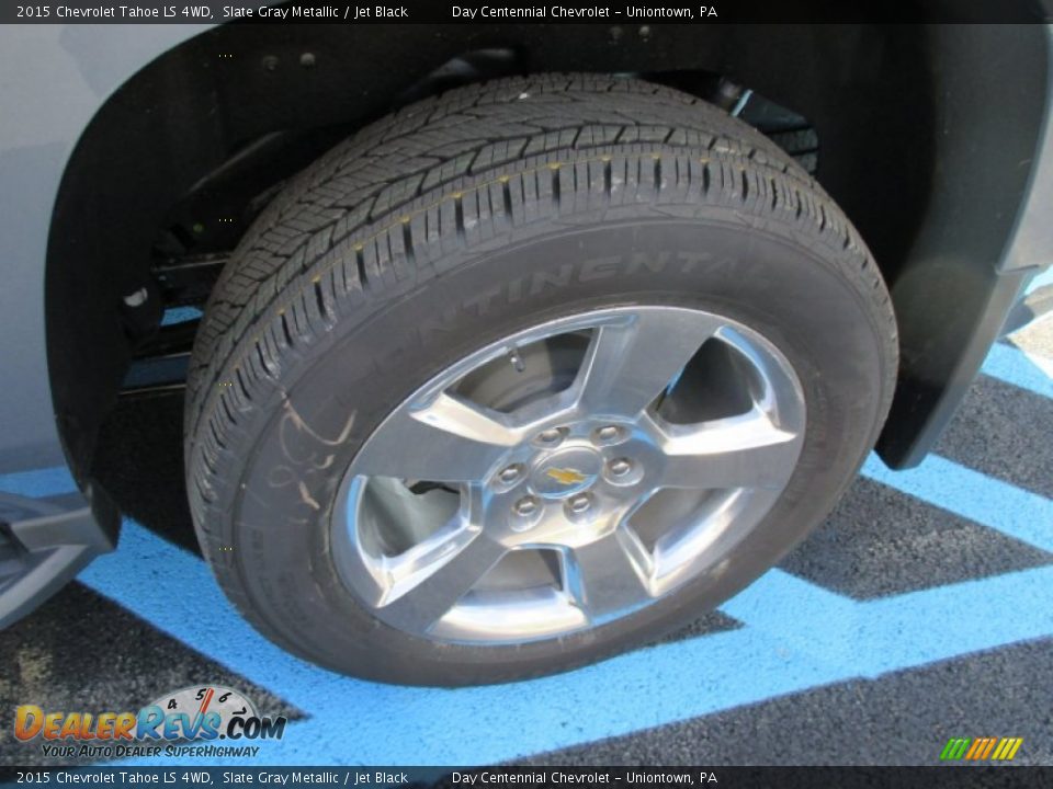 2015 Chevrolet Tahoe LS 4WD Slate Gray Metallic / Jet Black Photo #3