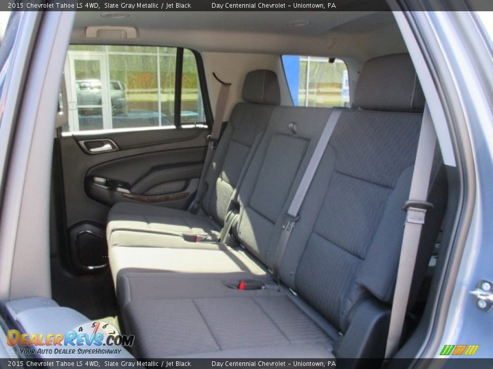 2015 Chevrolet Tahoe LS 4WD Slate Gray Metallic / Jet Black Photo #12