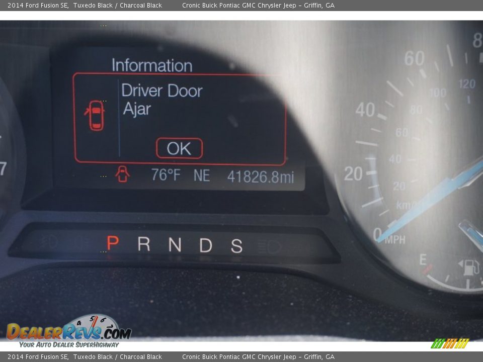 2014 Ford Fusion SE Tuxedo Black / Charcoal Black Photo #21