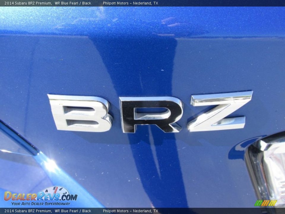 2014 Subaru BRZ Premium WR Blue Pearl / Black Photo #15
