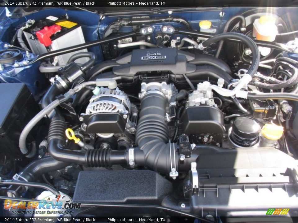 2014 Subaru BRZ Premium 2.0 Liter DI DOHC 16-Valve VVT Boxer 4 Cylinder Engine Photo #21