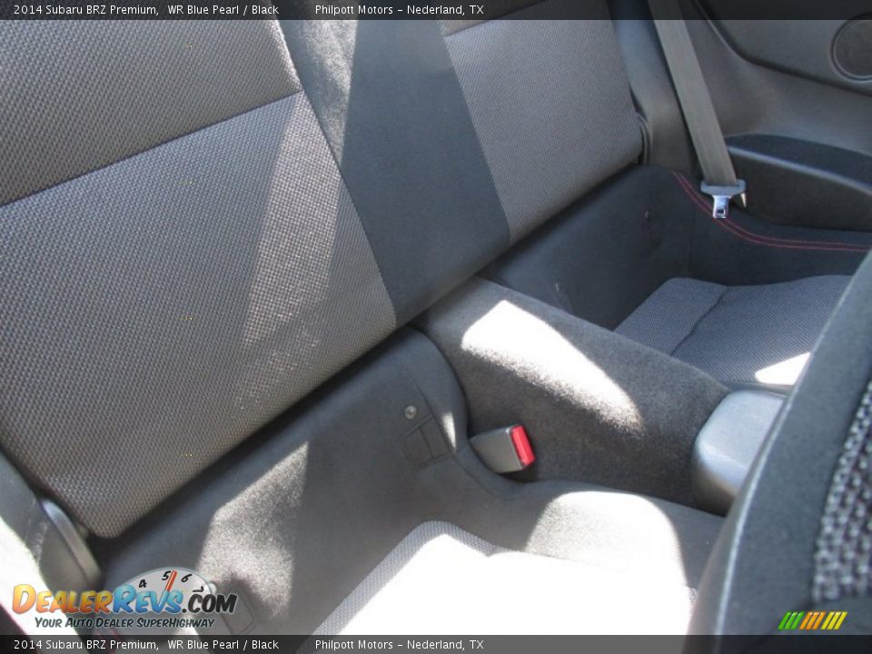 Rear Seat of 2014 Subaru BRZ Premium Photo #26