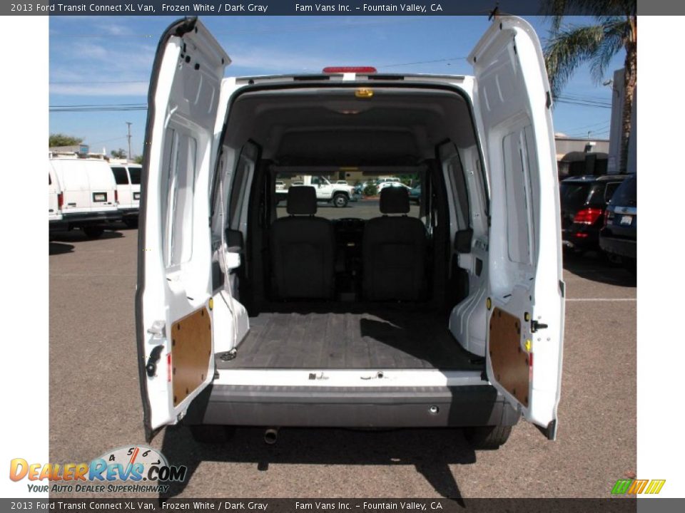 2013 Ford Transit Connect XL Van Frozen White / Dark Gray Photo #8