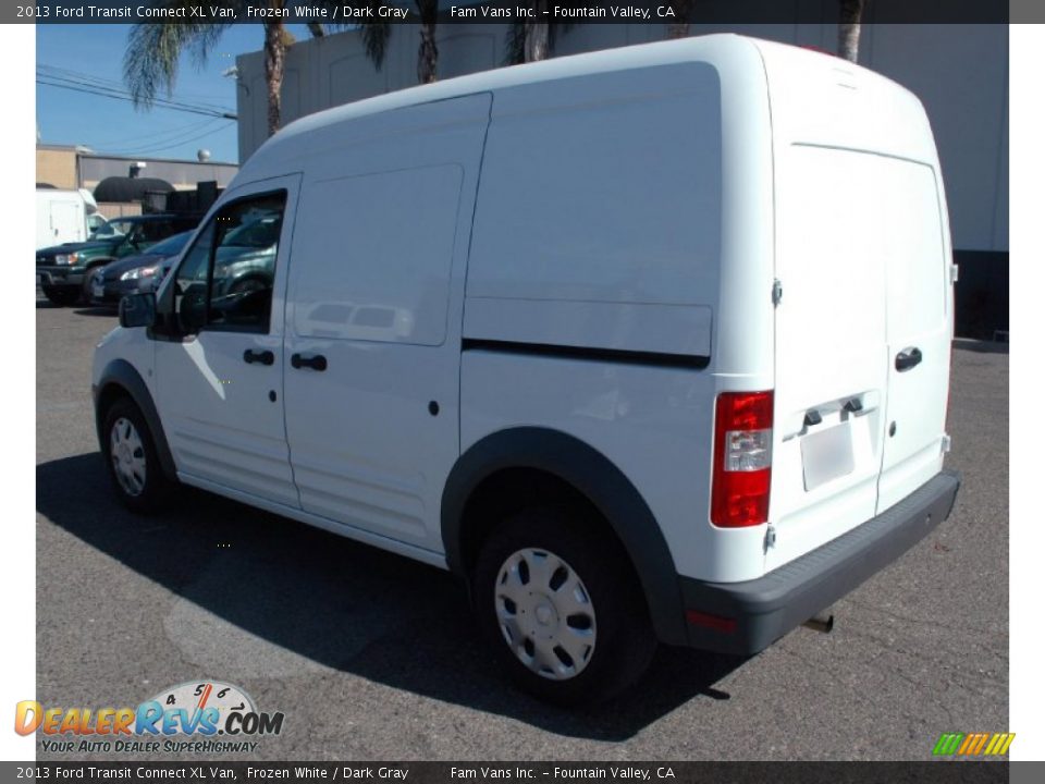 2013 Ford Transit Connect XL Van Frozen White / Dark Gray Photo #9