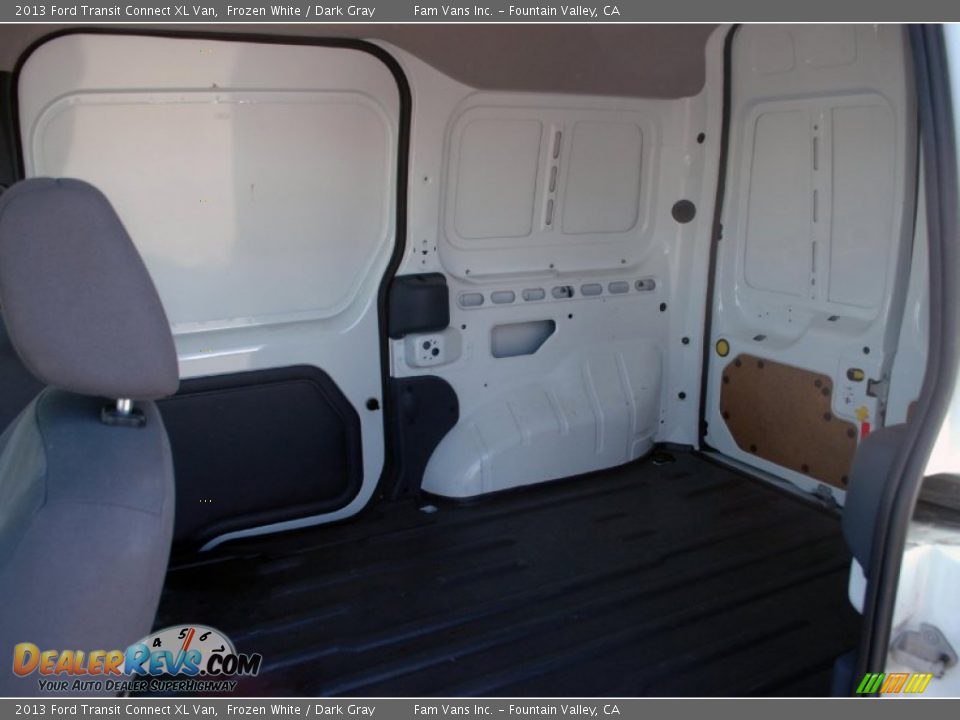 2013 Ford Transit Connect XL Van Frozen White / Dark Gray Photo #12