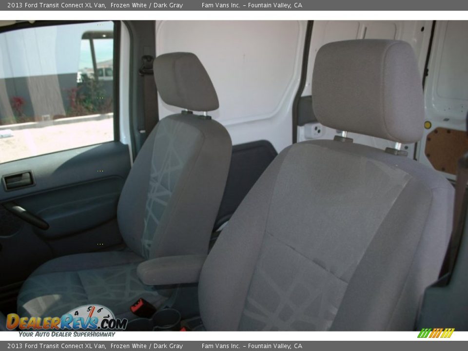 2013 Ford Transit Connect XL Van Frozen White / Dark Gray Photo #20