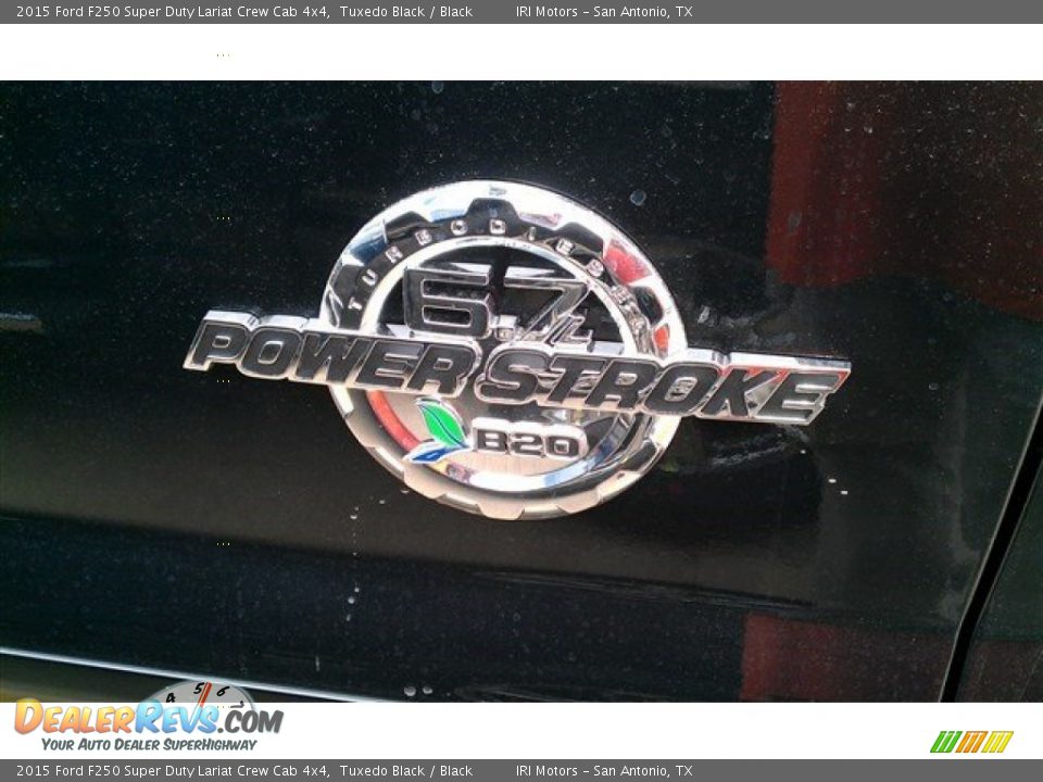 2015 Ford F250 Super Duty Lariat Crew Cab 4x4 Tuxedo Black / Black Photo #6