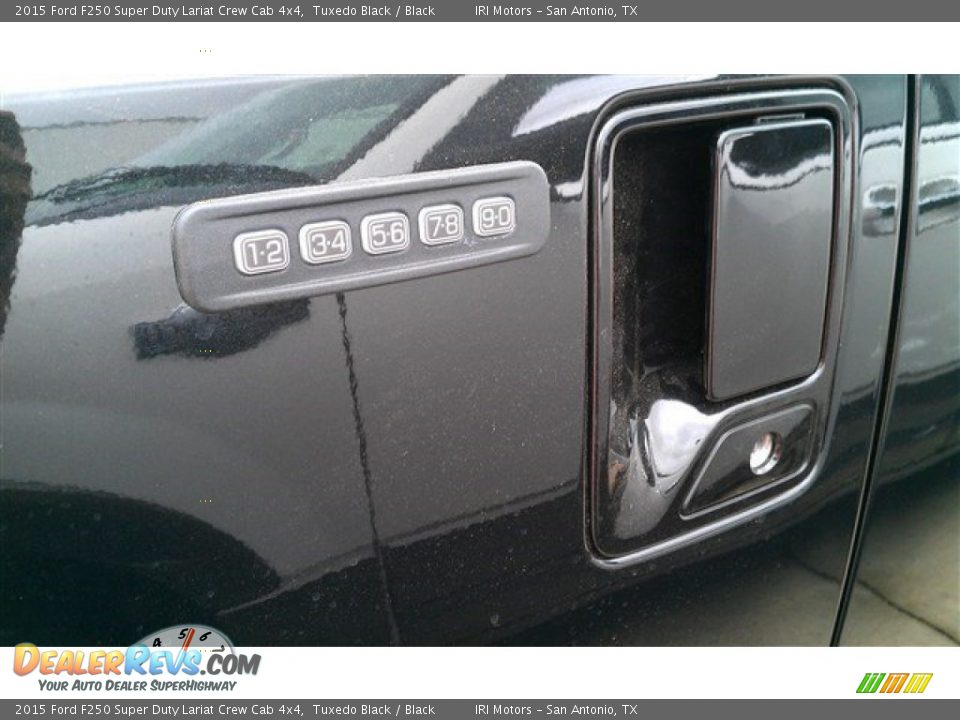 2015 Ford F250 Super Duty Lariat Crew Cab 4x4 Tuxedo Black / Black Photo #20