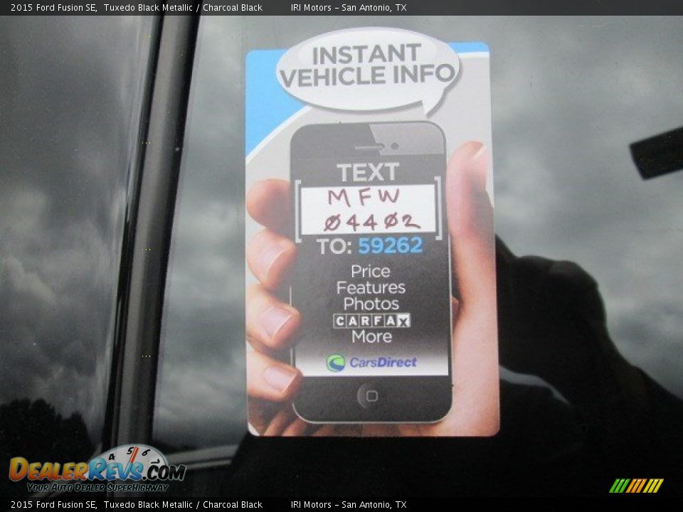 Dealer Info of 2015 Ford Fusion SE Photo #1