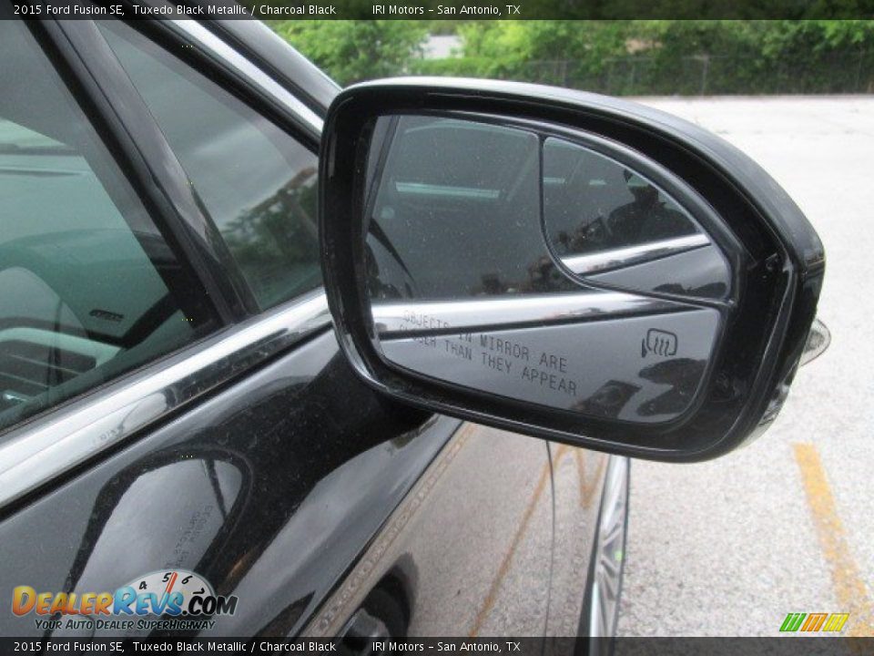 2015 Ford Fusion SE Tuxedo Black Metallic / Charcoal Black Photo #8
