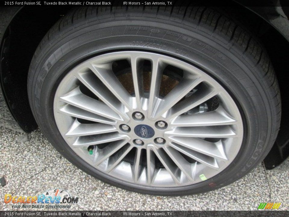 2015 Ford Fusion SE Tuxedo Black Metallic / Charcoal Black Photo #14