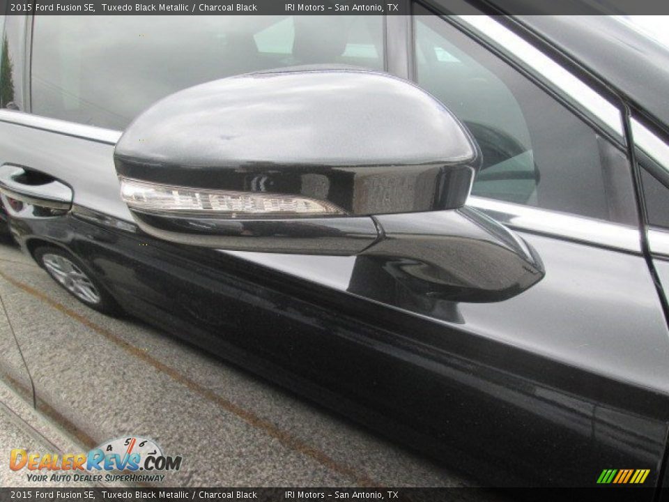 2015 Ford Fusion SE Tuxedo Black Metallic / Charcoal Black Photo #15