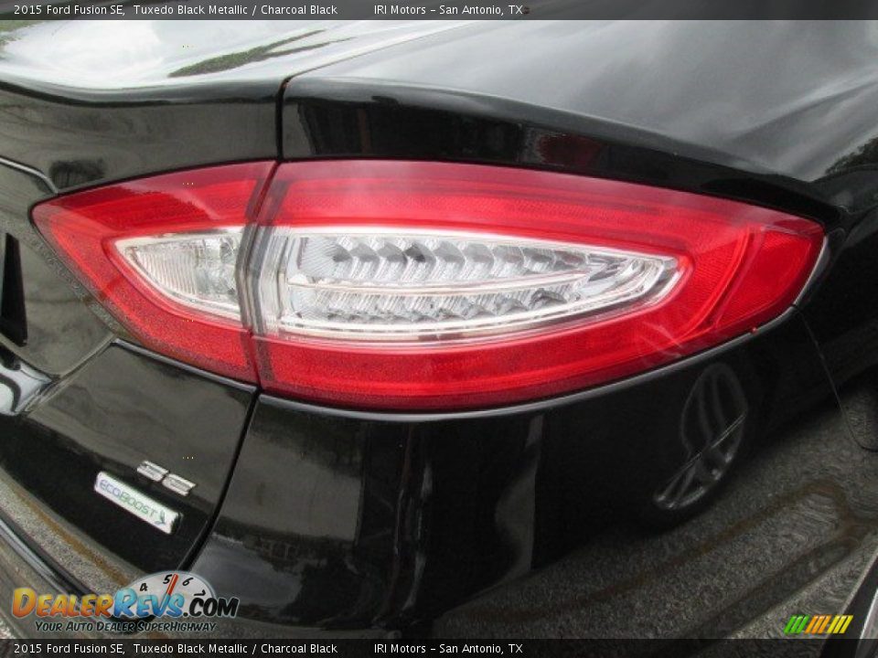 2015 Ford Fusion SE Tuxedo Black Metallic / Charcoal Black Photo #17