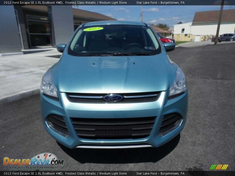 2013 Ford Escape SE 1.6L EcoBoost 4WD Frosted Glass Metallic / Medium Light Stone Photo #10