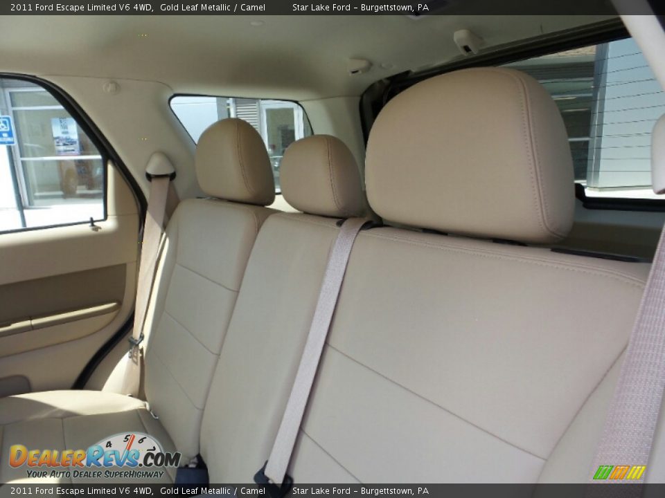 2011 Ford Escape Limited V6 4WD Gold Leaf Metallic / Camel Photo #12