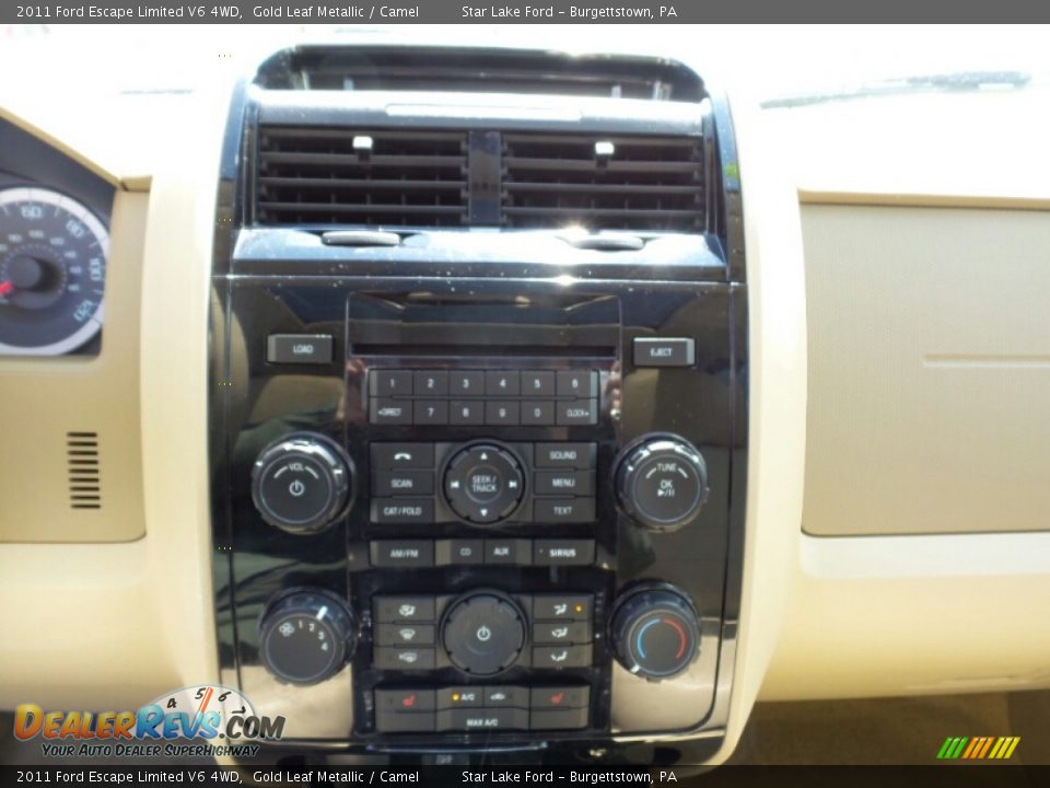 2011 Ford Escape Limited V6 4WD Gold Leaf Metallic / Camel Photo #18
