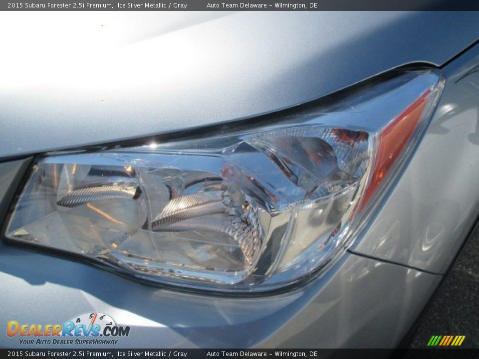 2015 Subaru Forester 2.5i Premium Ice Silver Metallic / Gray Photo #24