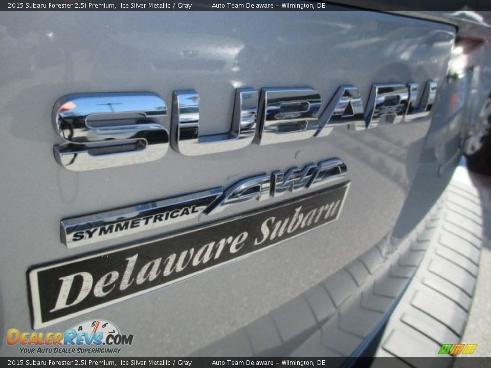 2015 Subaru Forester 2.5i Premium Ice Silver Metallic / Gray Photo #25