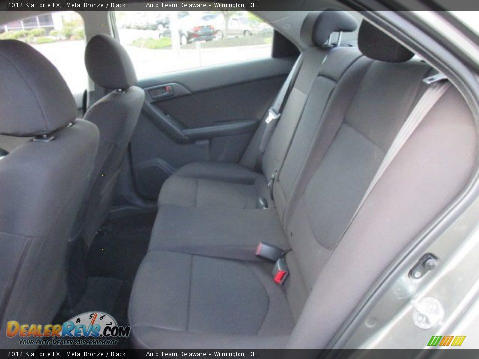 2012 Kia Forte EX Metal Bronze / Black Photo #19