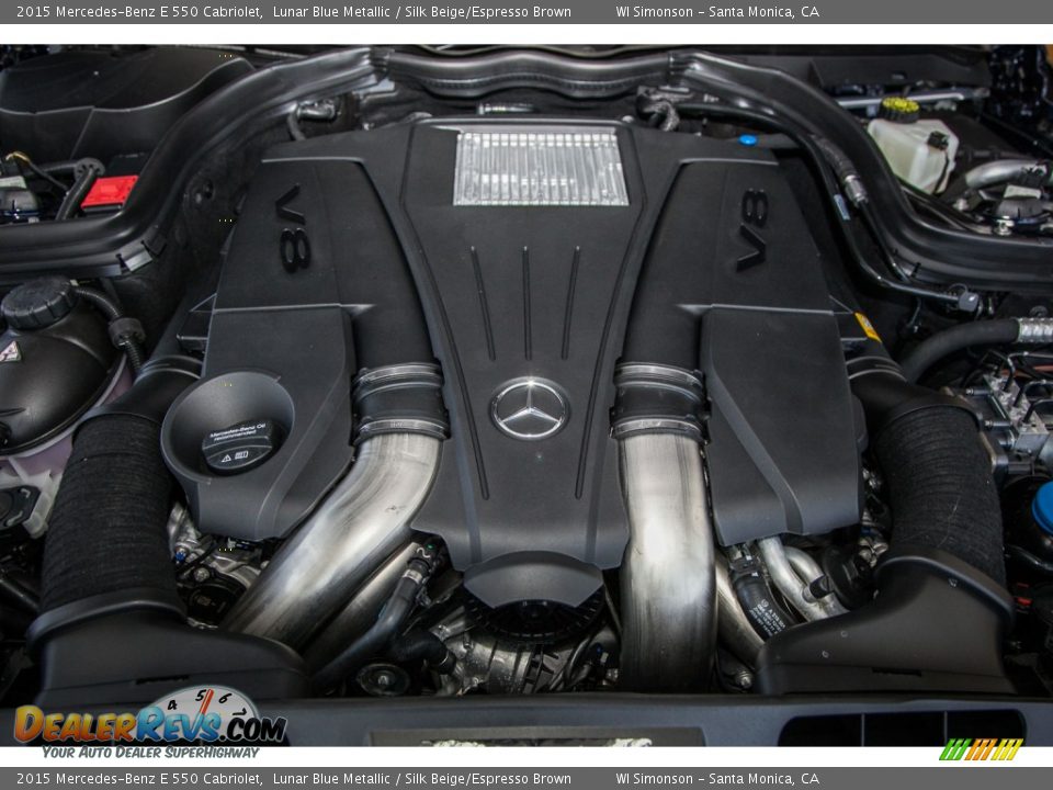2015 Mercedes-Benz E 550 Cabriolet 4.7 Liter DI biturbo DOHC 32-Valve VVT V8 Engine Photo #7