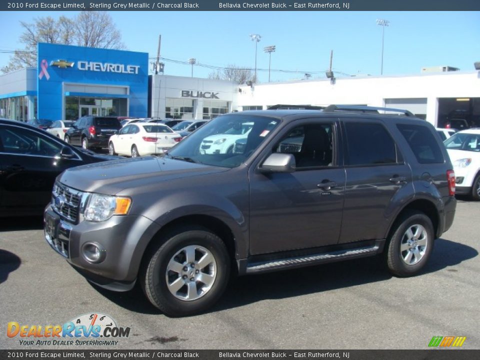 2010 Ford Escape Limited Sterling Grey Metallic / Charcoal Black Photo #1