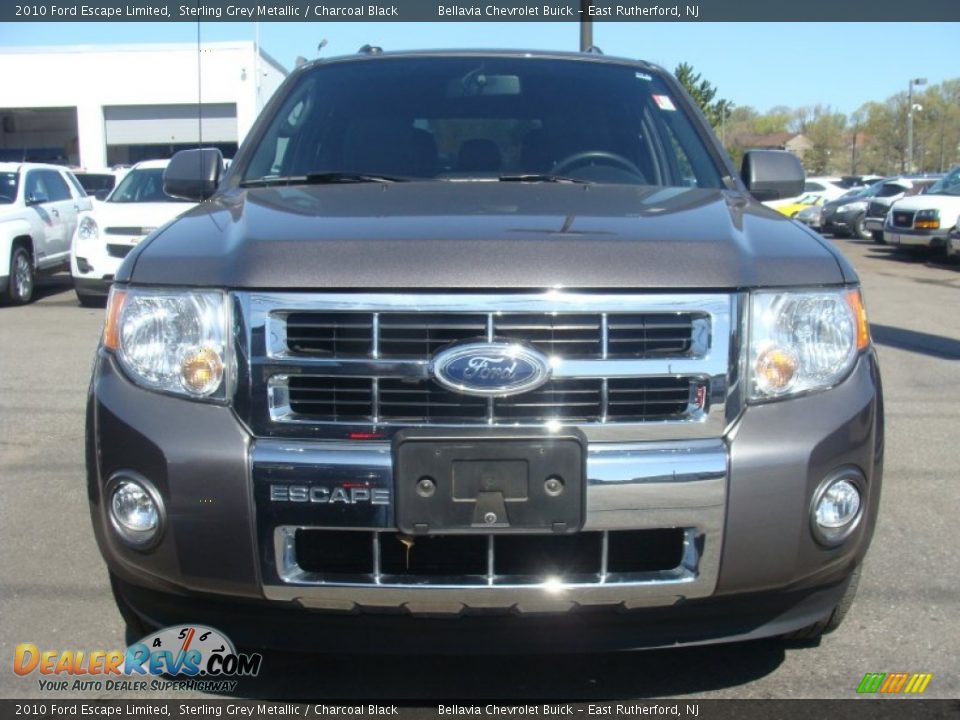 2010 Ford Escape Limited Sterling Grey Metallic / Charcoal Black Photo #2
