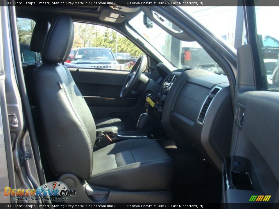 2010 Ford Escape Limited Sterling Grey Metallic / Charcoal Black Photo #8