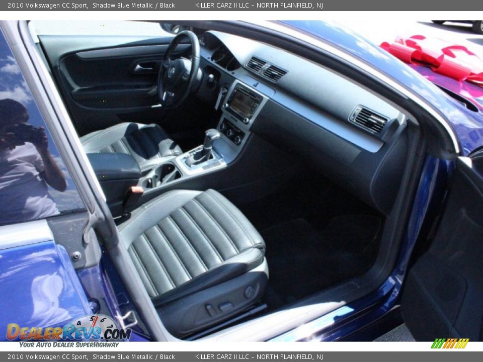 2010 Volkswagen CC Sport Shadow Blue Metallic / Black Photo #21