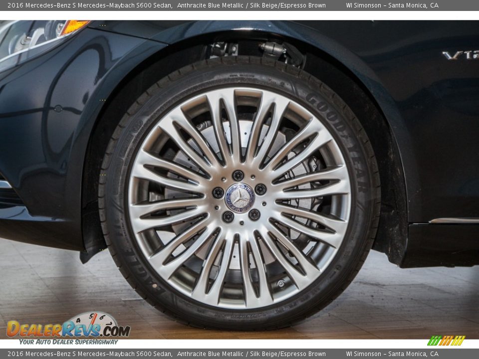 2016 Mercedes-Benz S Mercedes-Maybach S600 Sedan Wheel Photo #10