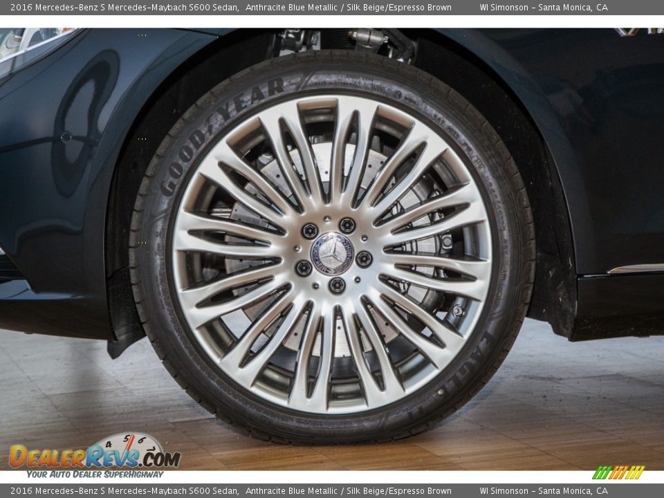 2016 Mercedes-Benz S Mercedes-Maybach S600 Sedan Wheel Photo #10