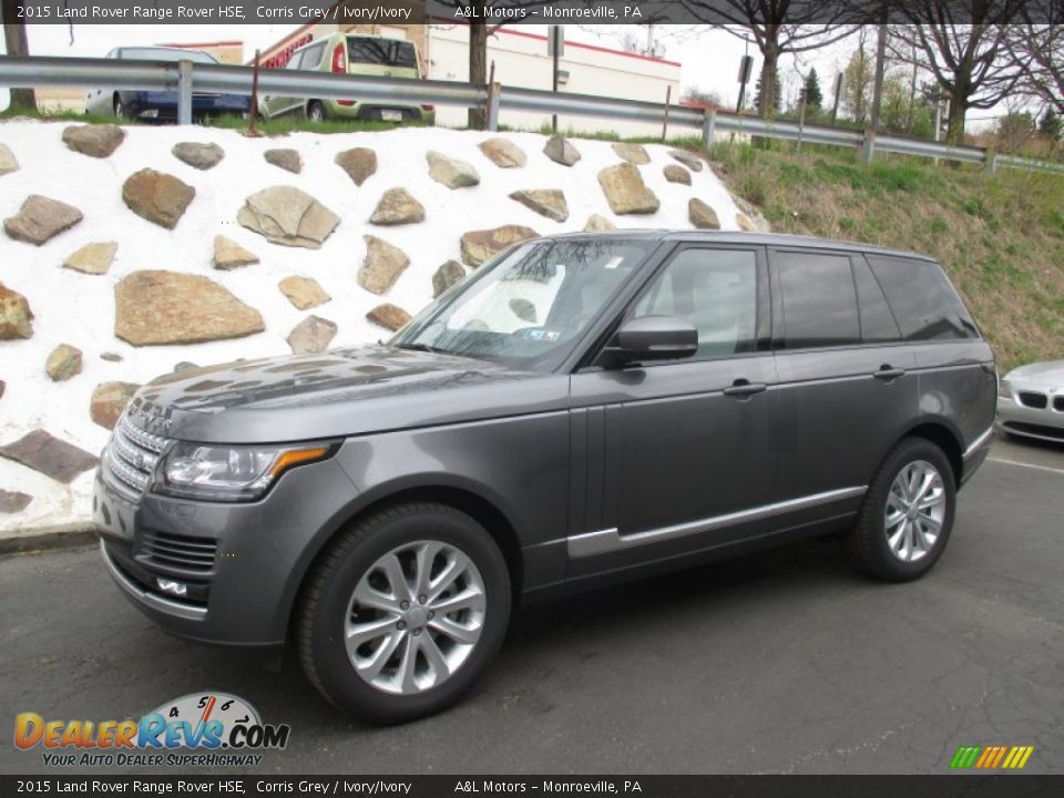 2015 Land Rover Range Rover HSE Corris Grey / Ivory/Ivory Photo #1