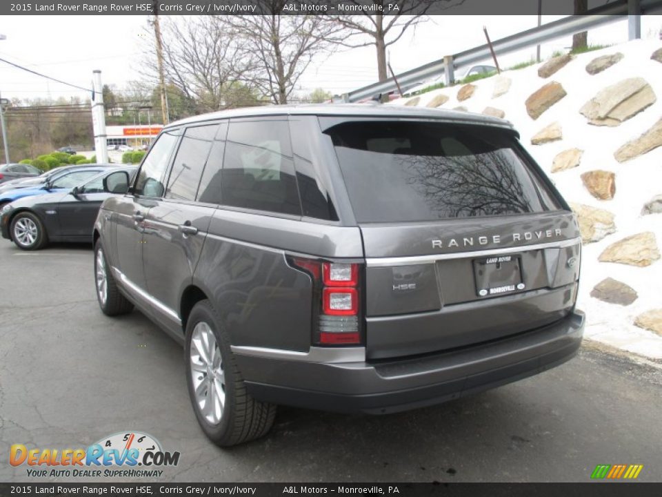 2015 Land Rover Range Rover HSE Corris Grey / Ivory/Ivory Photo #4