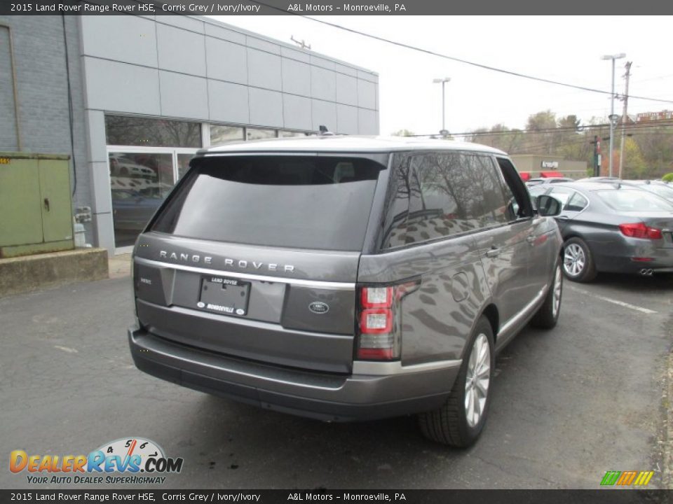 2015 Land Rover Range Rover HSE Corris Grey / Ivory/Ivory Photo #6